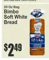 Key Food Bimbo Soft White Bread offer