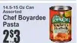 Key Food Chef Boyardee Pasta offer