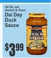 Key Food Dai Day Duck Sauce offer