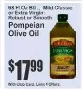 Key Food Pompeian Olive Oil offer