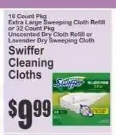 Key Food Swiffer Cleaning Cloths offer