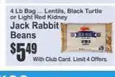 Key Food Jack Rabbit Beans offer