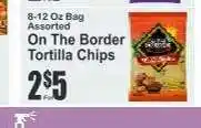 Key Food On The Border Tortilla Chips offer