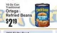 Key Food Ortega Refried Beans offer