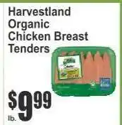 Key Food Harvestland Organic Chicken Breast Tenders offer