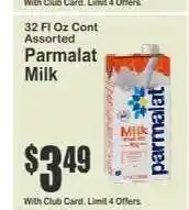 Key Food Parmalat Milk offer