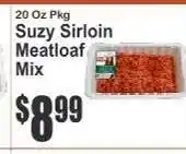 Key Food Suzy Sirloin Meatloaf Mix offer