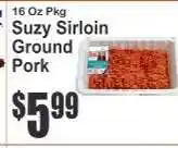 Key Food Suzy Sirloin Ground Pork offer