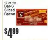 Key Food Bar-S Sliced Bacon offer