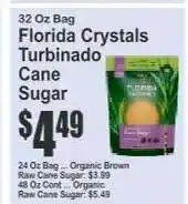 Key Food Florida Crystals Turbinado Cane Sugar offer