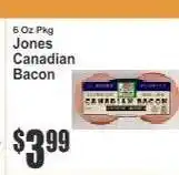 Key Food Jones Canadian Bacon offer