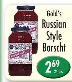 Garden Fresh Market Gold's Russian Style Borscht offer
