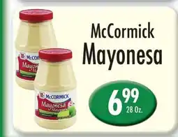 Garden Fresh Market McCormick Mayonesa offer