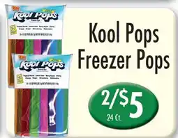 Garden Fresh Market Kool Pops Freezer Pops offer