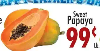 Garden Fresh Market Sweet Papaya offer