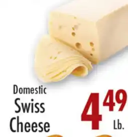 Garden Fresh Market Domestic Swiss Cheese offer