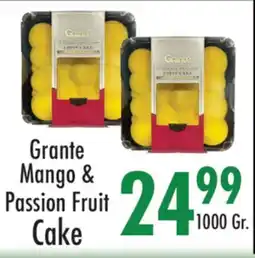 Garden Fresh Market Grante Mango & Passion Fruit Cake offer