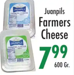 Garden Fresh Market Juanpils Farmers Cheese offer