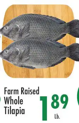 Garden Fresh Market Farm Raised Whole Tilapia offer