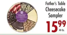 Garden Fresh Market Father's Table Cheesecake Sampler offer