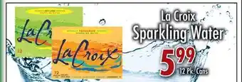Garden Fresh Market La Croix Sparkling Water offer