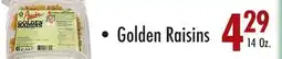 Garden Fresh Market Golden Raisins offer