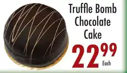 Garden Fresh Market Truffle Bomb Chocolate Cake offer