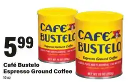 Big Y Café Bustelo Espresso Ground Coffee offer