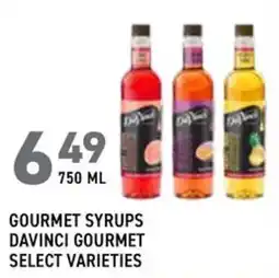 US Foods Chef's Store Gourmet syrups davinci gourmet offer