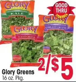 Jewel-Osco Glory Greens offer