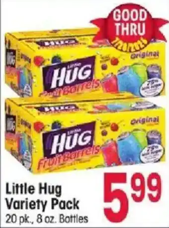 Jewel-Osco Little Hug Variety Pack offer