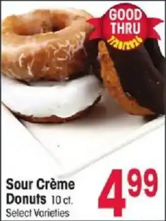 Jewel-Osco Sour Crème Donuts offer