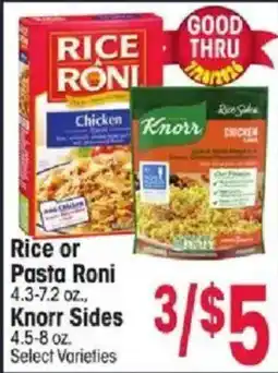 Jewel-Osco Rice or Pasta Roni, Knorr Sides offer