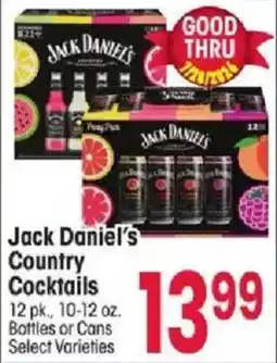 Jewel-Osco Jack Daniel's Country Cocktails offer