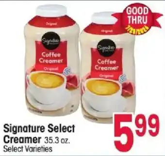 Jewel-Osco Signature Select Creamer offer