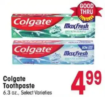 Jewel-Osco Colgate Toothpaste offer