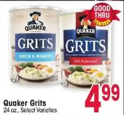 Jewel-Osco Quaker Grits offer