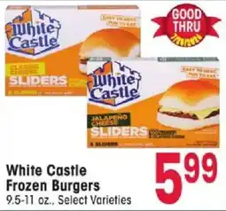 Jewel-Osco White Castle Frozen Burgers offer