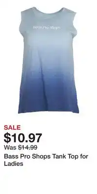 Cabela's Bass Pro Shops Tank Top for Ladies offer