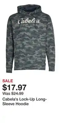 Cabela's Cabela's Lock-Up Long-Sleeve Hoodie offer