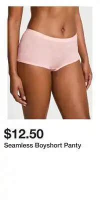 Victoria's Secret Seamless Boyshort Panty offer