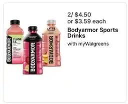 Walgreens BODYARMOR Sports Drinks offer