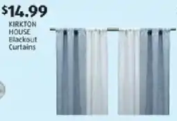 Aldi Kirkton house blackout curtains offer