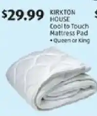 Aldi Kirkton house cool to touch mattress pad offer