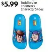 Aldi Toddlers' or Children's Character Slides offer