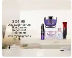 Walgreens Olay Super Serum offer