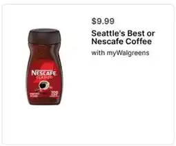 Walgreens Seattle's Best or Nescafe Coffee offer