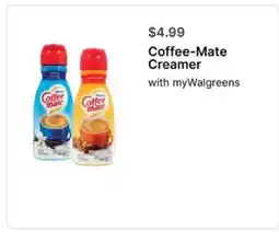 Walgreens Coffee mate Creamer offer