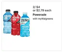Walgreens Powerade offer