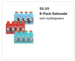 Walgreens 8-Pack Gatorade offer